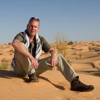 Stefan in the desert